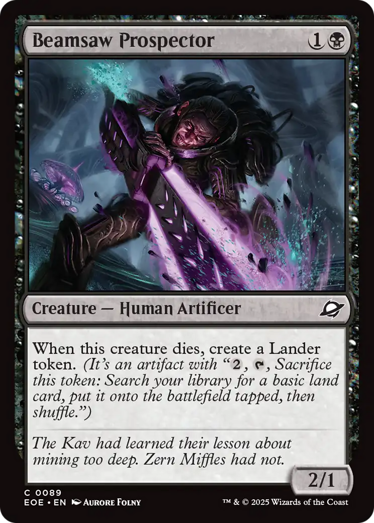 Beamsaw Prospector [Edge of Eternities] | I Want That Stuff Brandon
