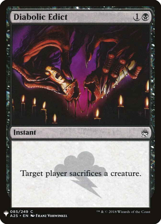 Diabolic Edict [Mystery Booster] | I Want That Stuff Brandon