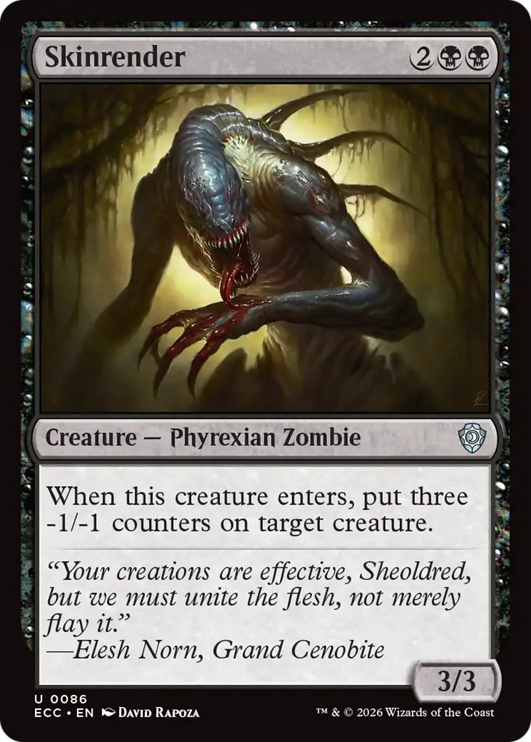 Skinrender [Lorwyn Eclipsed Commander] | I Want That Stuff Brandon