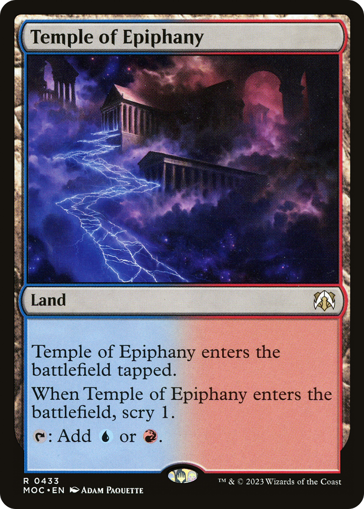 Temple of Epiphany [March of the Machine Commander] | I Want That Stuff Brandon