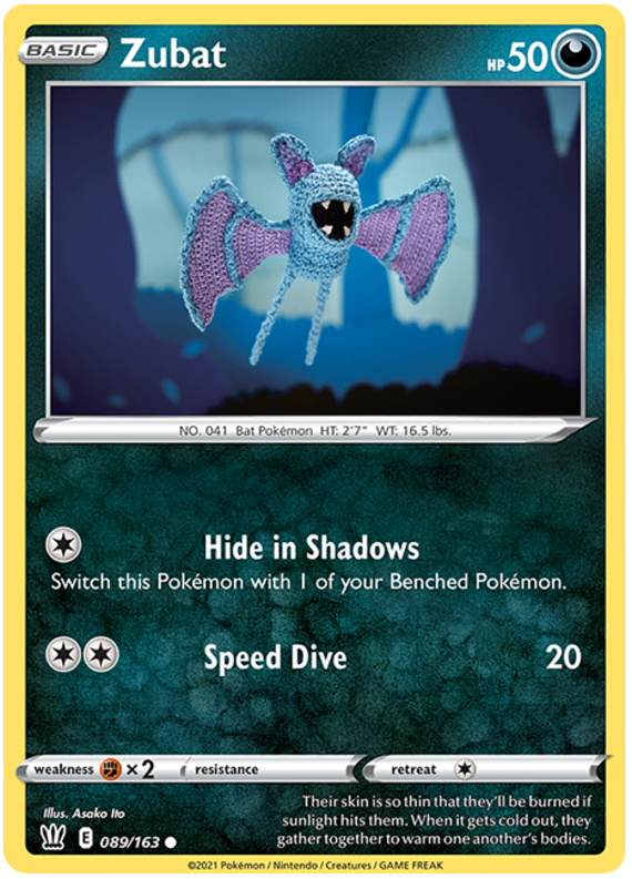 Zubat (089/163) [Sword & Shield: Battle Styles] | I Want That Stuff Brandon