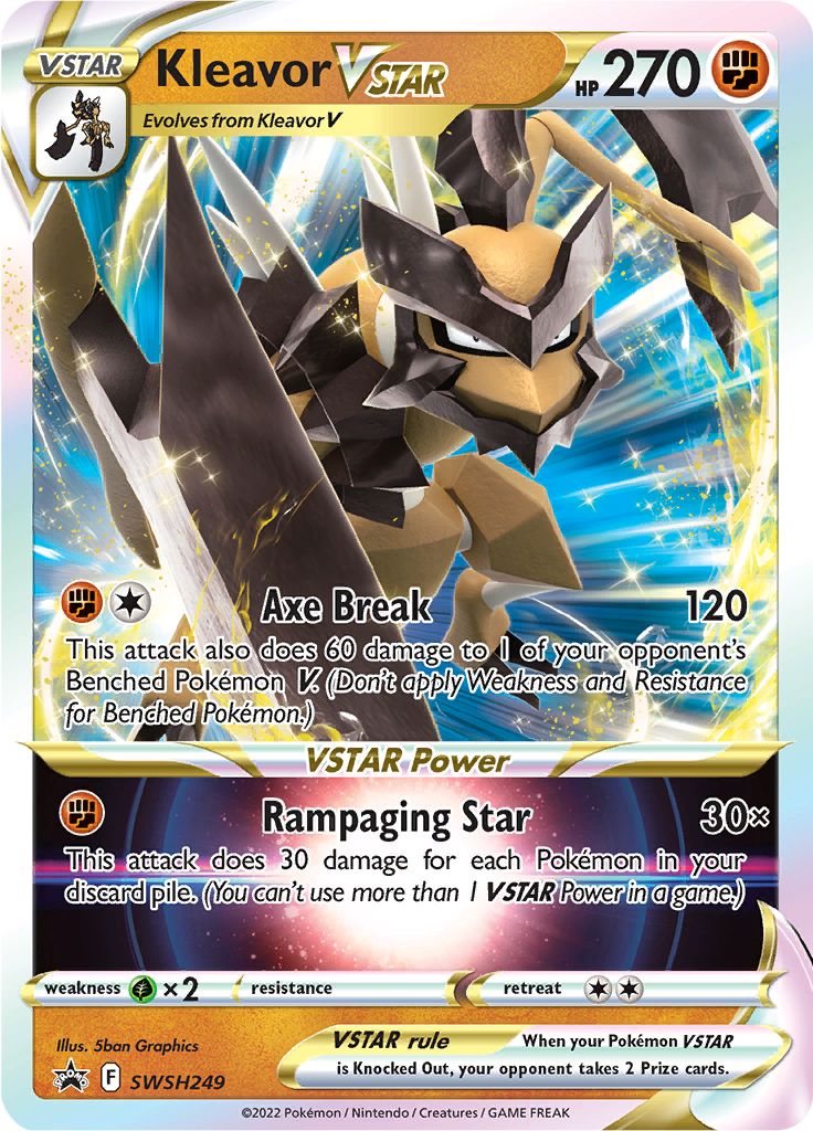 Kleavor VSTAR (SWSH249) [Sword & Shield: Black Star Promos] | I Want That Stuff Brandon