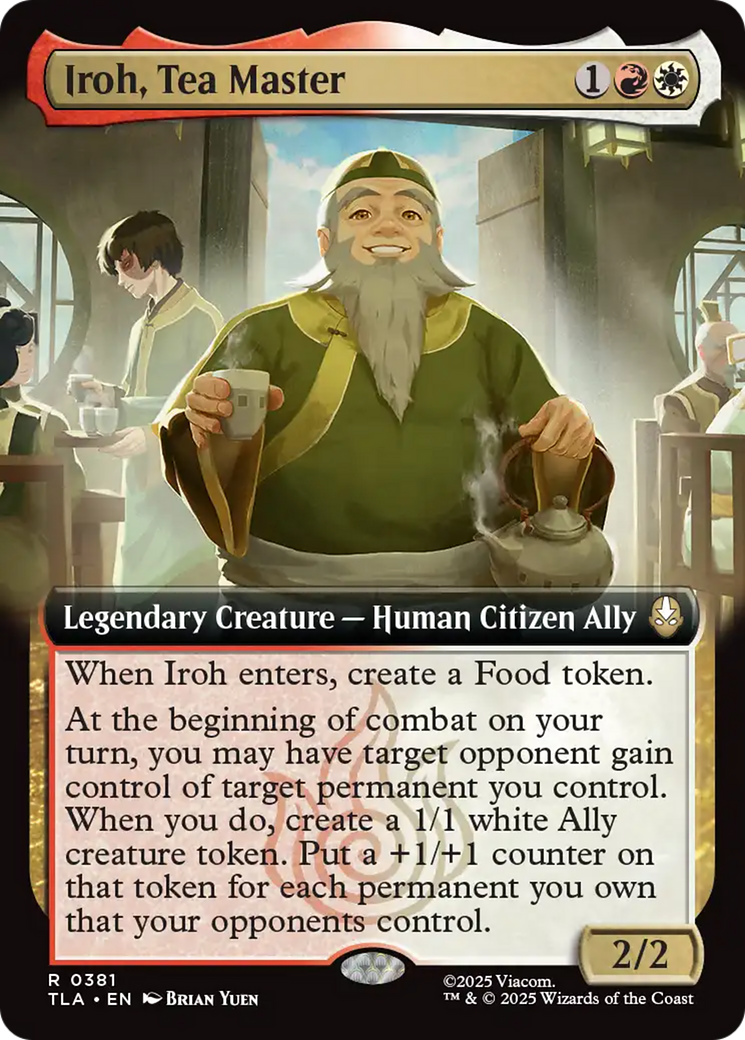 Iroh, Tea Master (Extended Art) [Avatar: The Last Airbender] | I Want That Stuff Brandon