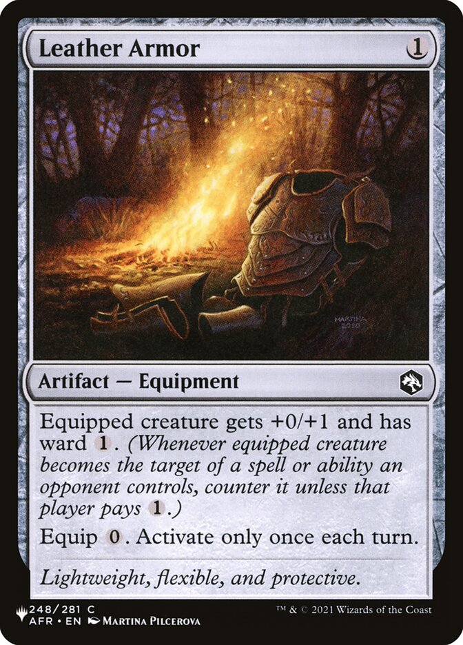 Leather Armor [The List] | I Want That Stuff Brandon