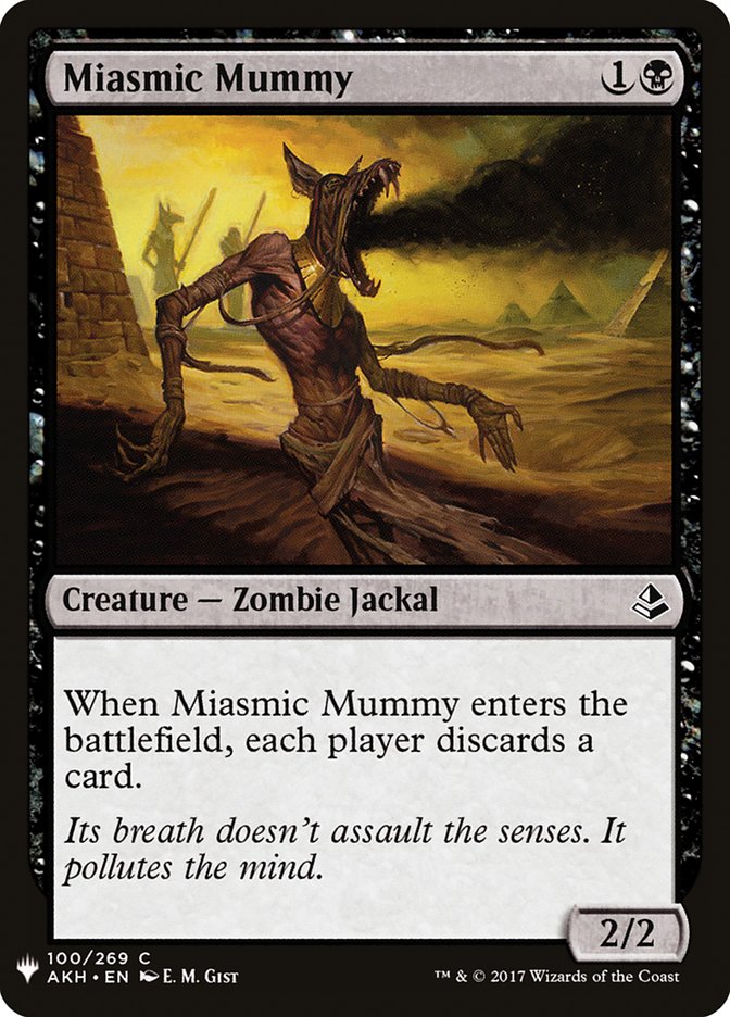 Miasmic Mummy [Mystery Booster] | I Want That Stuff Brandon