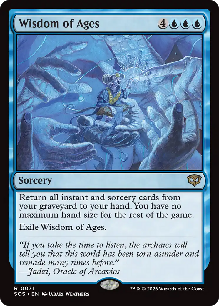Wisdom of Ages [Secrets of Strixhaven] | I Want That Stuff Brandon