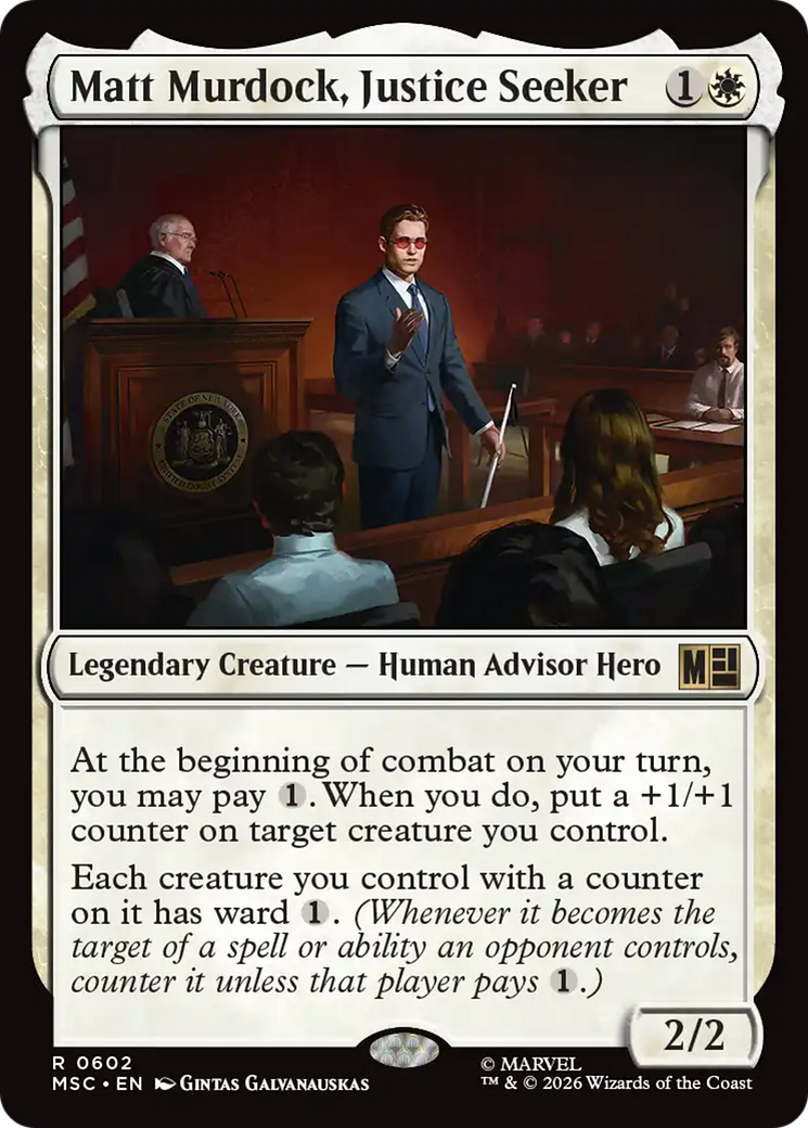 Matt Murdock, Justice Seeker [Marvel Super Heroes Commander] | I Want That Stuff Brandon