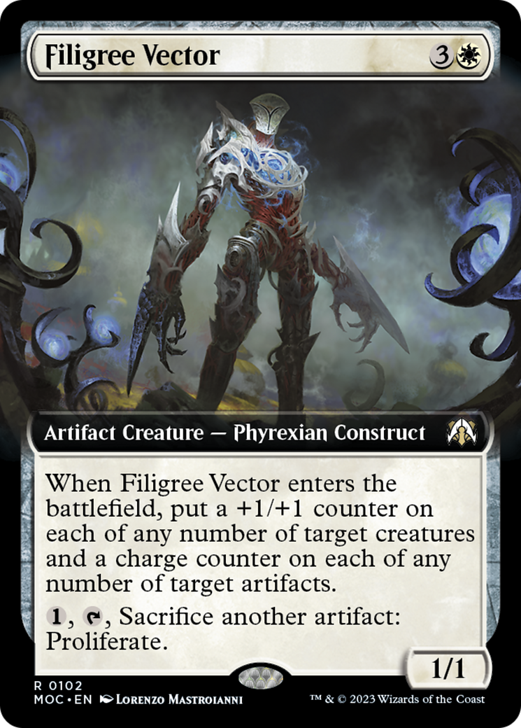 Filigree Vector (Extended Art) [March of the Machine Commander] | I Want That Stuff Brandon