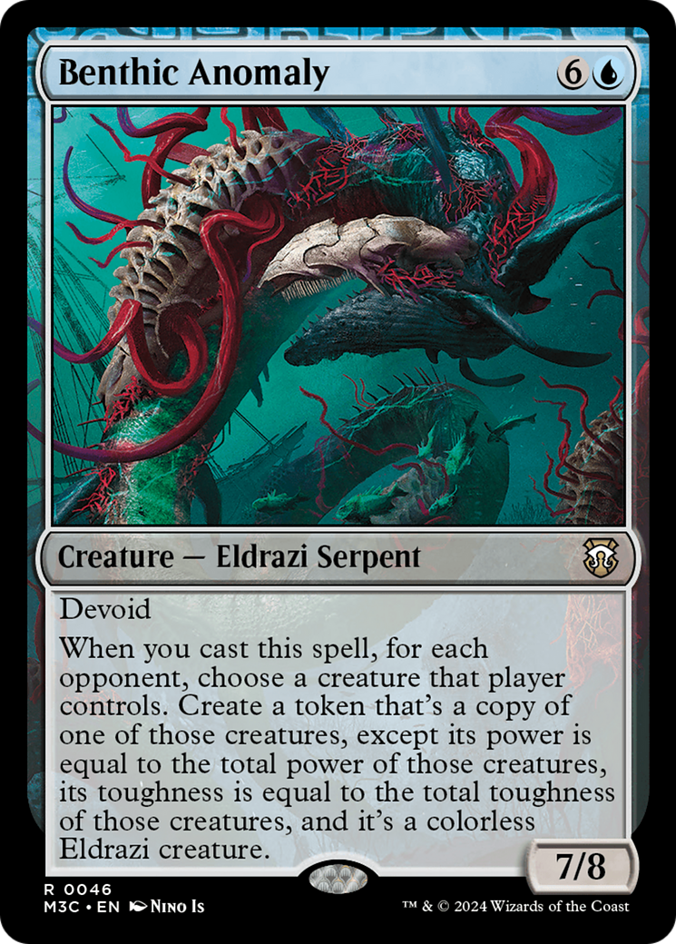 Benthic Anomaly (Ripple Foil) [Modern Horizons 3 Commander] | I Want That Stuff Brandon