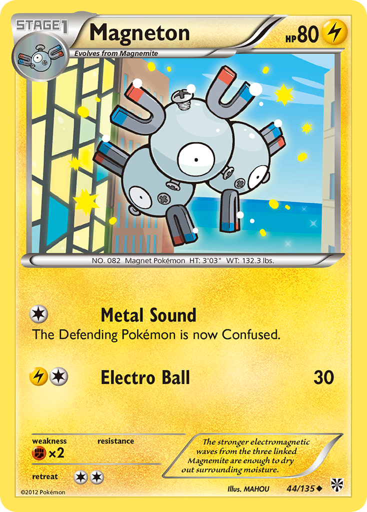 Magneton (44/135) [Black & White: Plasma Storm] | I Want That Stuff Brandon