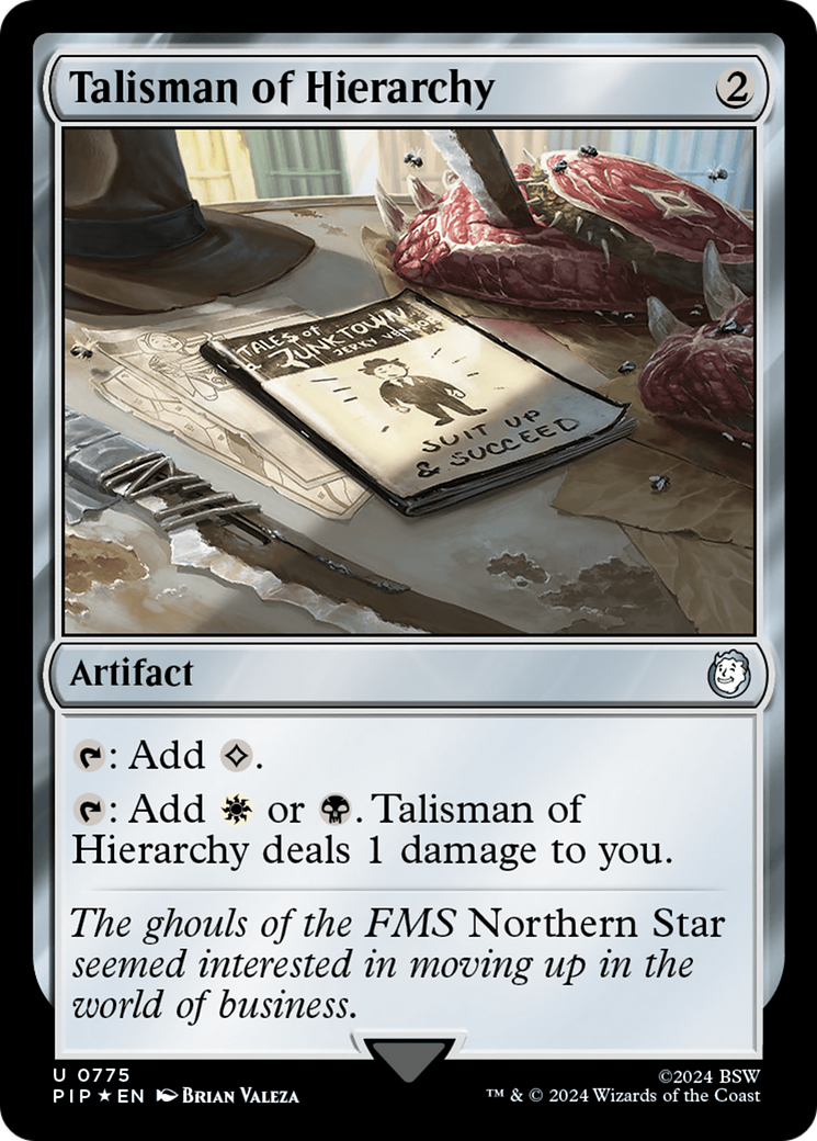 Talisman of Hierarchy (Surge Foil) [Fallout] | I Want That Stuff Brandon
