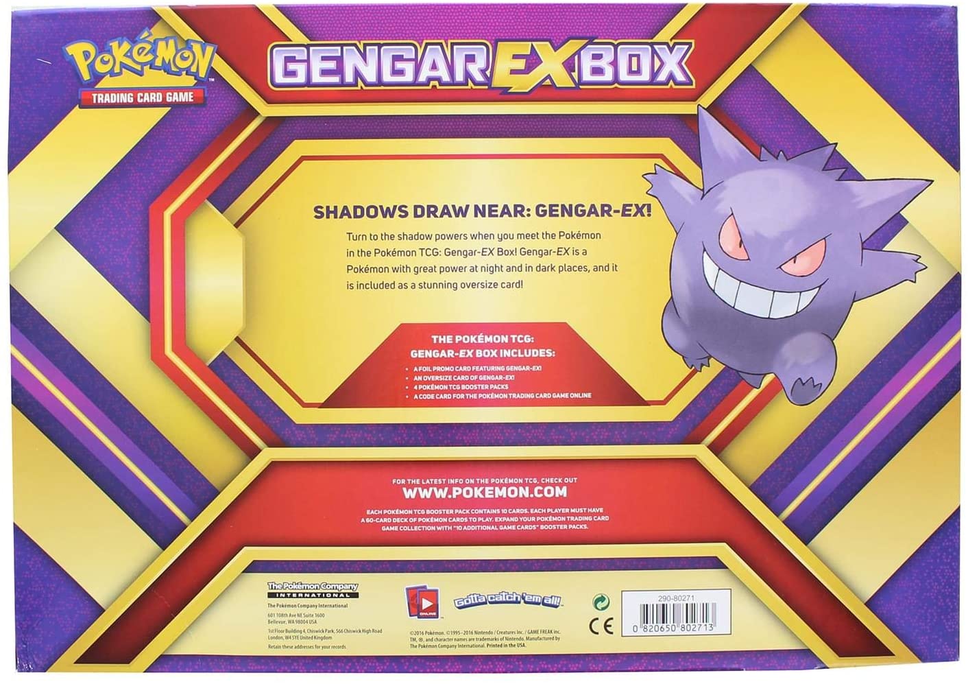 Gengar EX Box | I Want That Stuff Brandon