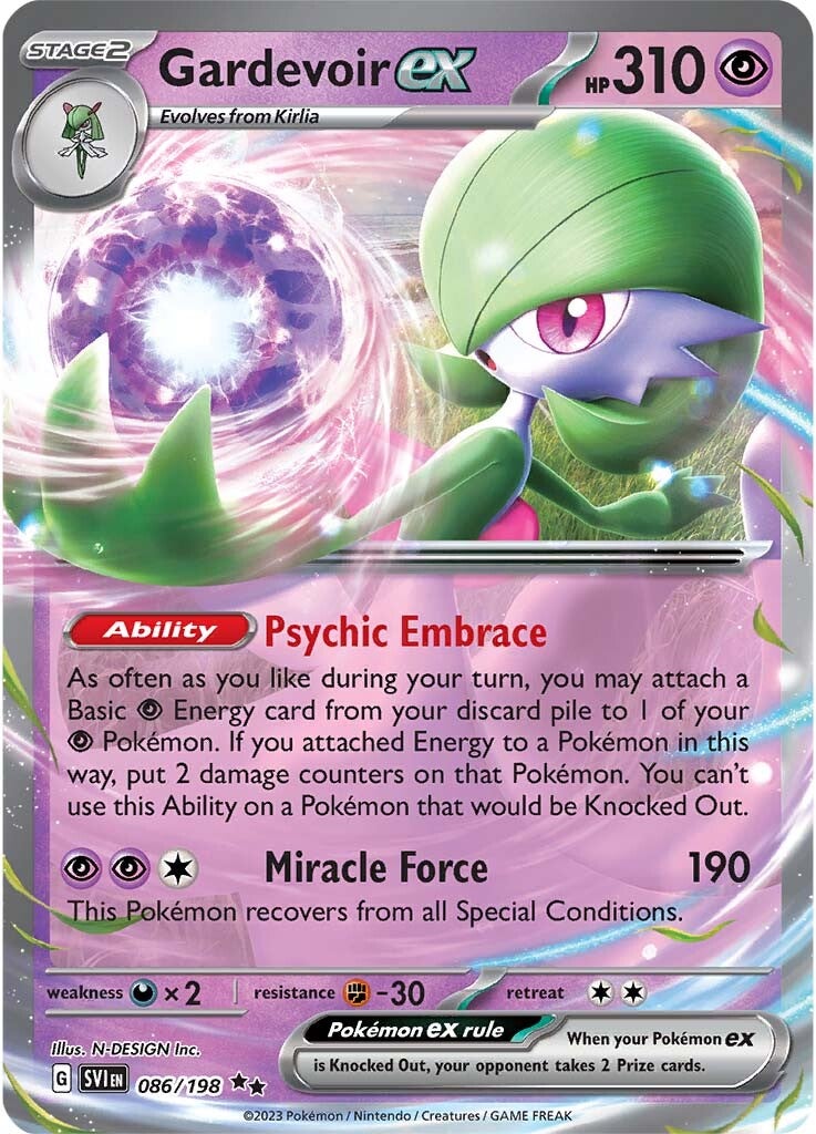 Gardevoir ex (086/198) [Scarlet & Violet: Base Set] | I Want That Stuff Brandon