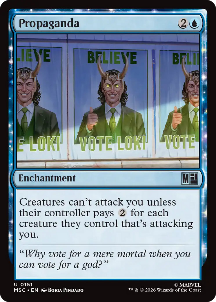 Propaganda (Surge Foil) [Marvel Super Heroes Commander] | I Want That Stuff Brandon