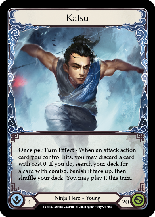 Rhinar // Katsu [XXX003 // XXX004] (Promo) | I Want That Stuff Brandon