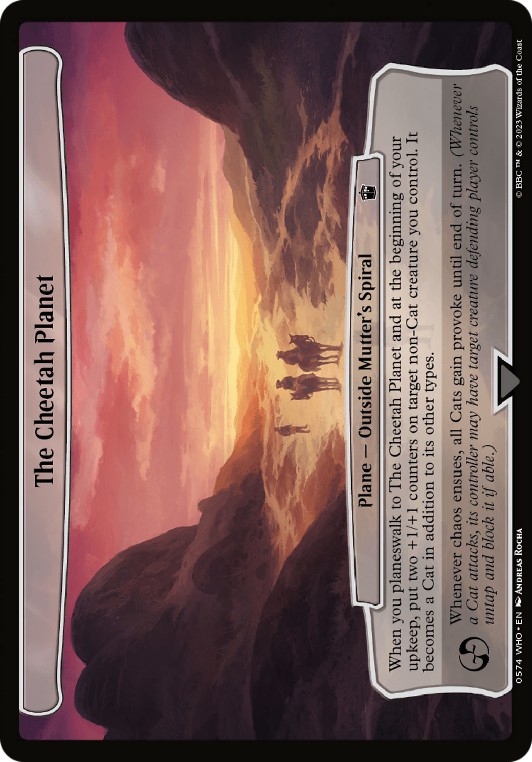 The Cheetah Planet [Doctor Who] | I Want That Stuff Brandon