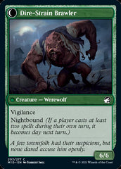 Tireless Hauler // Dire-Strain Brawler [Innistrad: Midnight Hunt] | I Want That Stuff Brandon