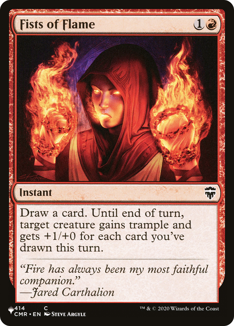 Fists of Flame [The List] | I Want That Stuff Brandon