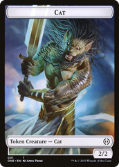 Cat Token [Phyrexia: All Will Be One Tokens] | I Want That Stuff Brandon