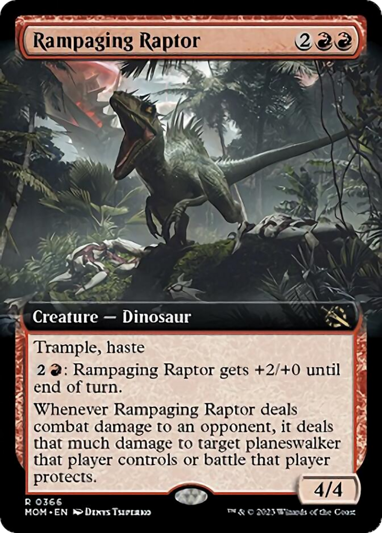 Rampaging Raptor (Extended Art) [March of the Machine] | I Want That Stuff Brandon