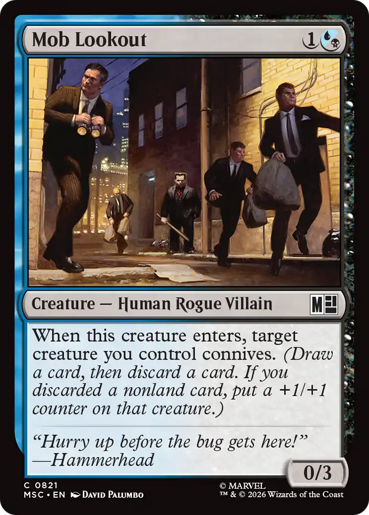 Mob Lookout [Marvel Super Heroes Commander] | I Want That Stuff Brandon