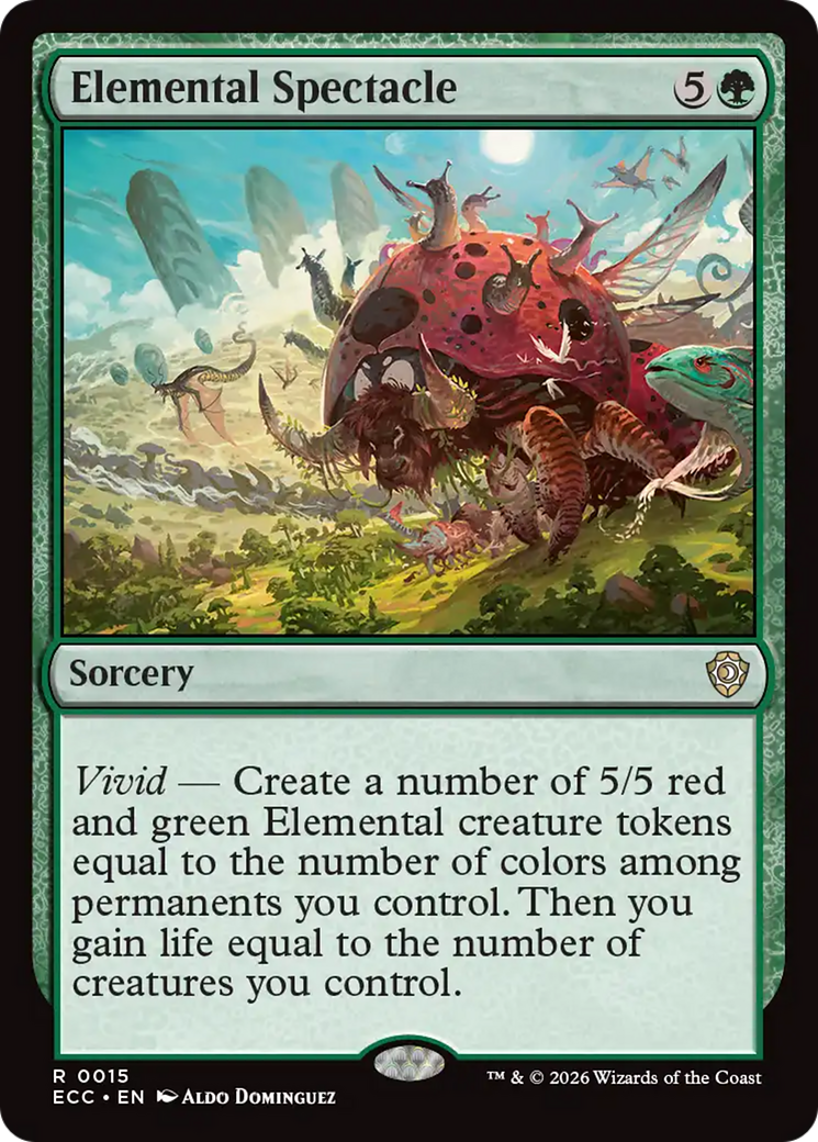 Elemental Spectacle [Lorwyn Eclipsed Commander] | I Want That Stuff Brandon