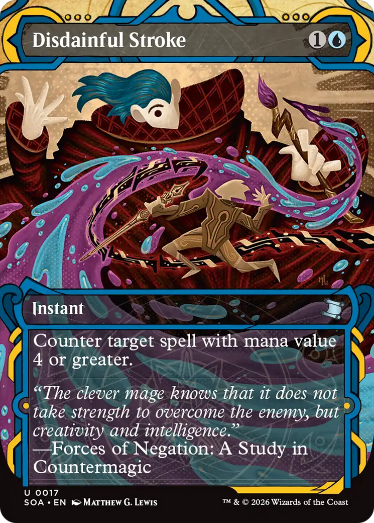 Disdainful Stroke [Secrets of Strixhaven: Mystical Archive] | I Want That Stuff Brandon