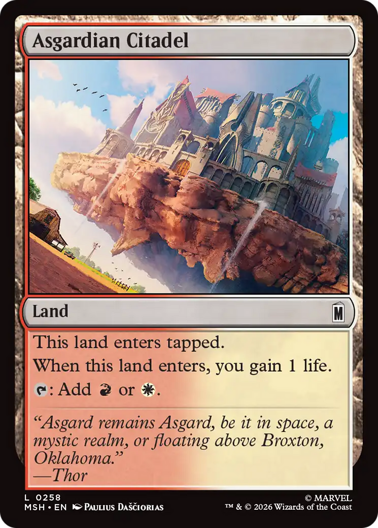 Asgardian Citadel [Marvel Super Heroes] | I Want That Stuff Brandon