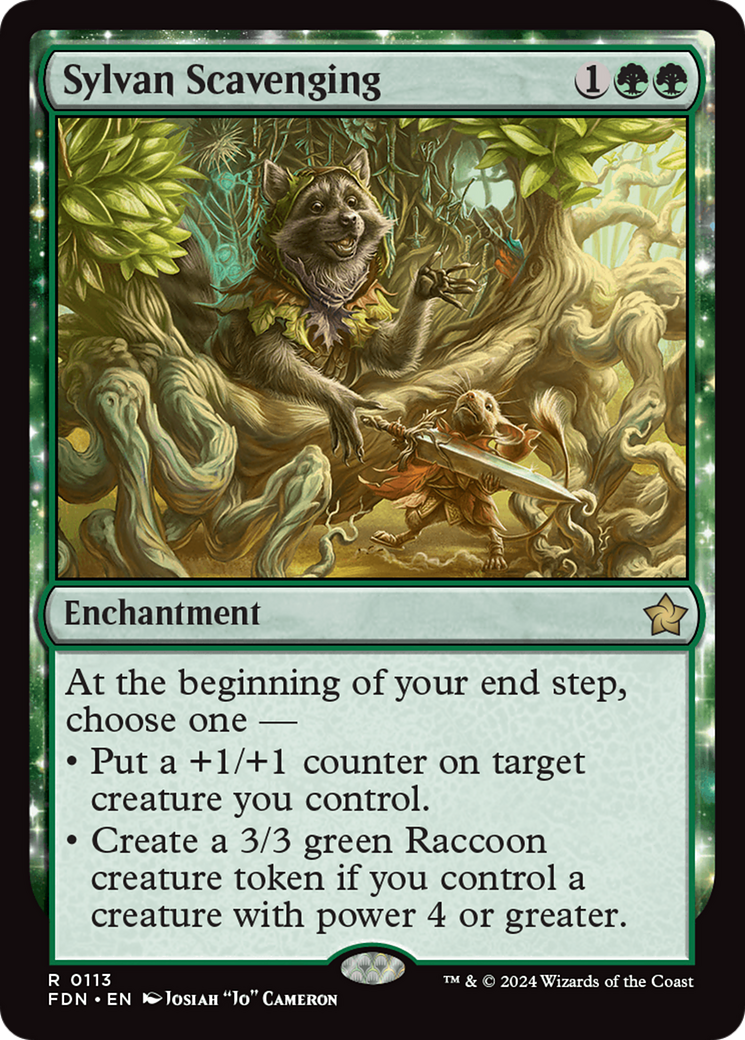 Sylvan Scavenging [Foundations] | I Want That Stuff Brandon