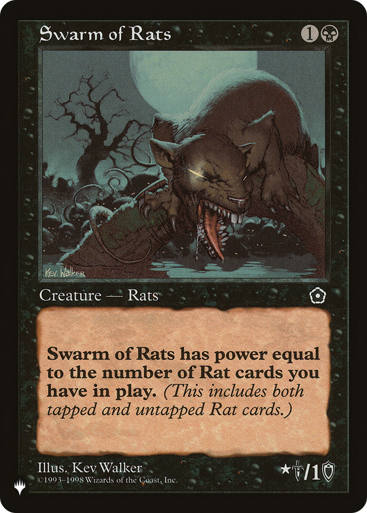 Swarm of Rats [The List Reprints] | I Want That Stuff Brandon