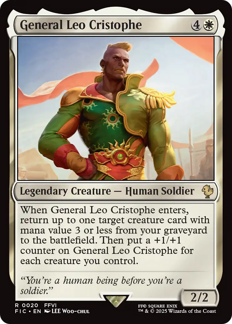 General Leo Cristophe [FINAL FANTASY Commander] | I Want That Stuff Brandon