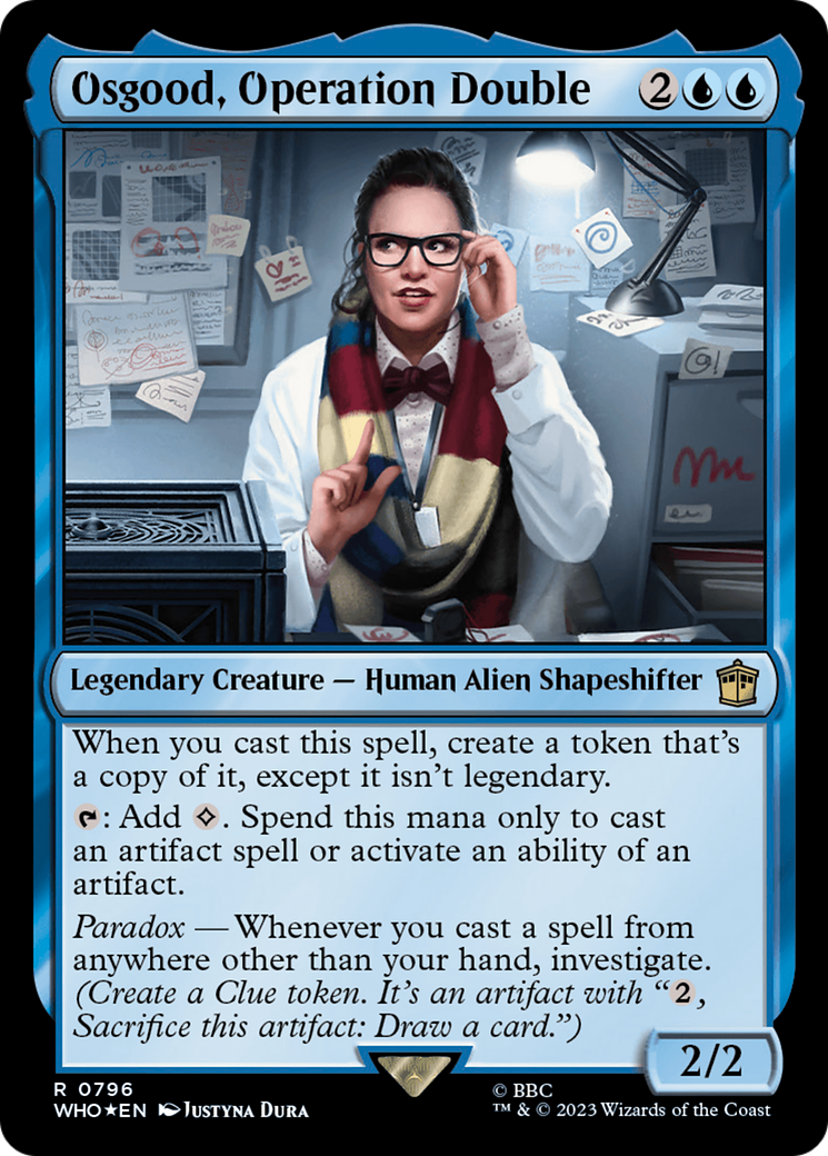 Osgood, Operation Double (Surge Foil) [Doctor Who] | I Want That Stuff Brandon