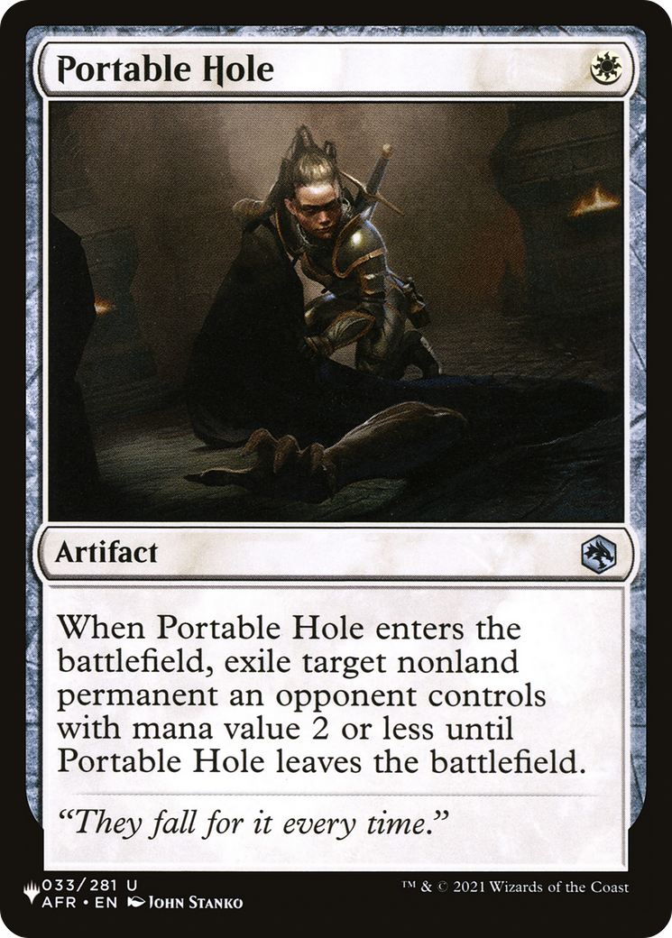 Portable Hole [The List] | I Want That Stuff Brandon