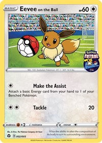 Eevee on the Ball (002/005) [Miscellaneous Cards] | I Want That Stuff Brandon