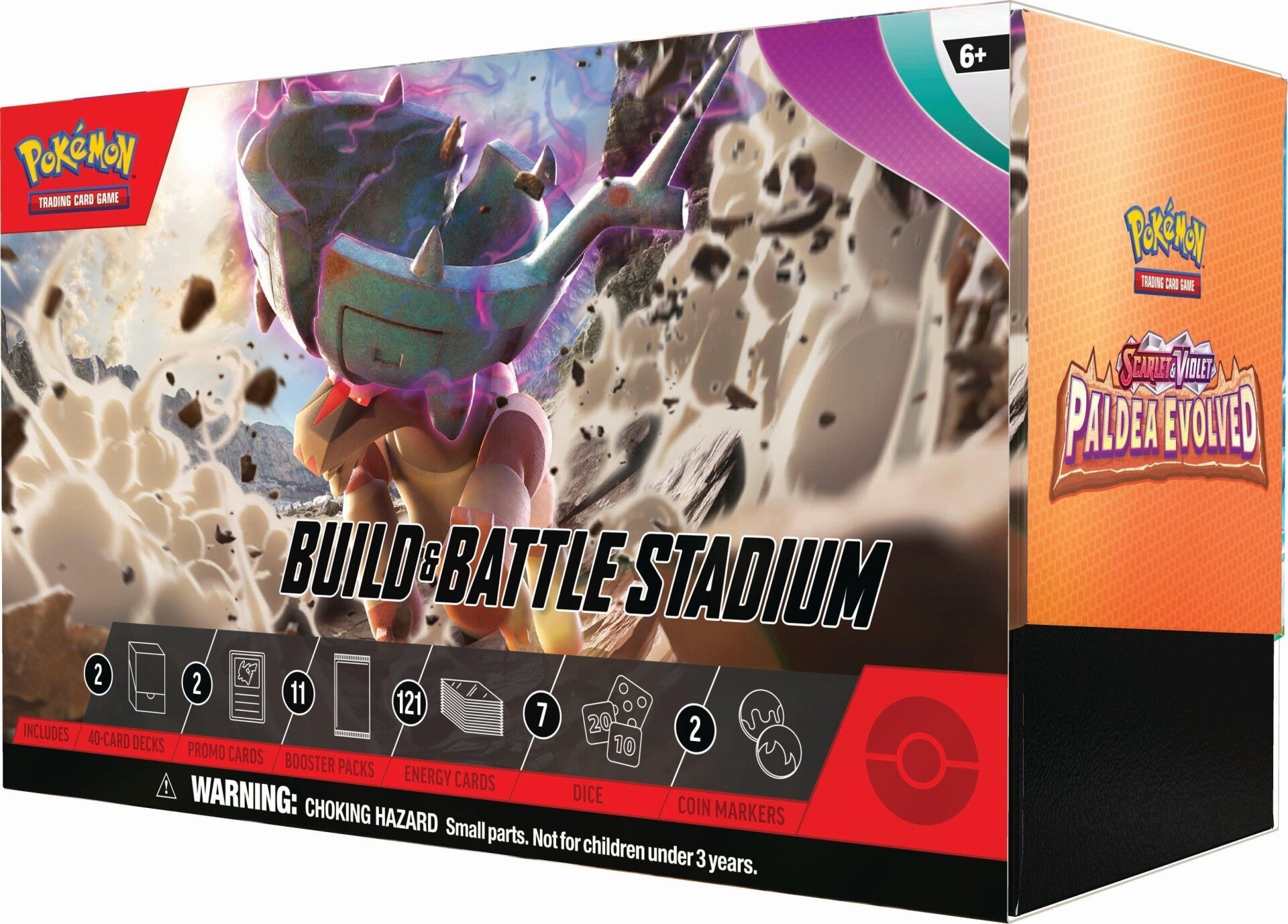 Scarlet & Violet: Paldea Evolved - Build & Battle Stadium | I Want That Stuff Brandon