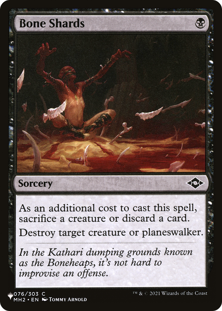 Bone Shards [The List Reprints] | I Want That Stuff Brandon