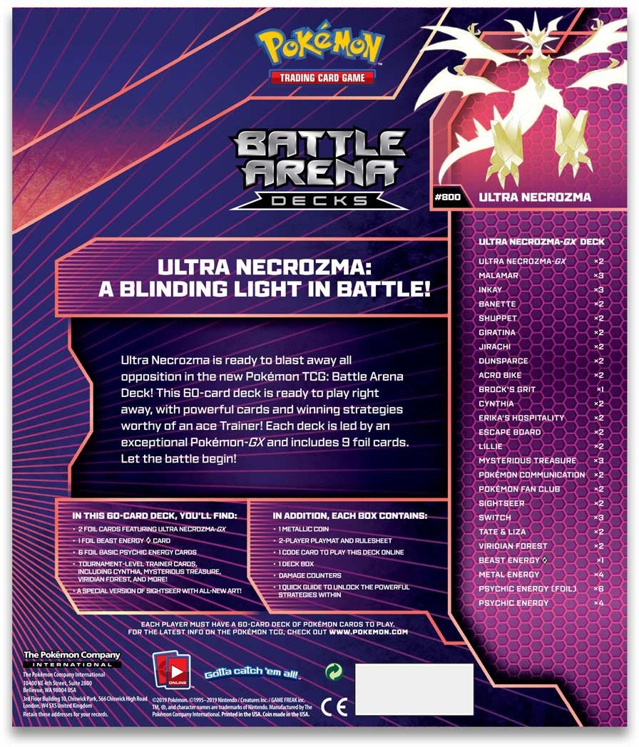 Sun & Moon - Battle Arena Decks (Ultra Necrozma GX) | I Want That Stuff Brandon