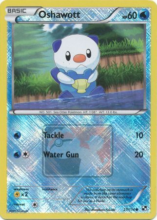 Oshawott (27/114) (League Promo) [Black & White: Base Set] | I Want That Stuff Brandon
