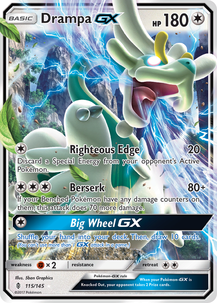 Drampa GX (115/145) [Sun & Moon: Guardians Rising] | I Want That Stuff Brandon