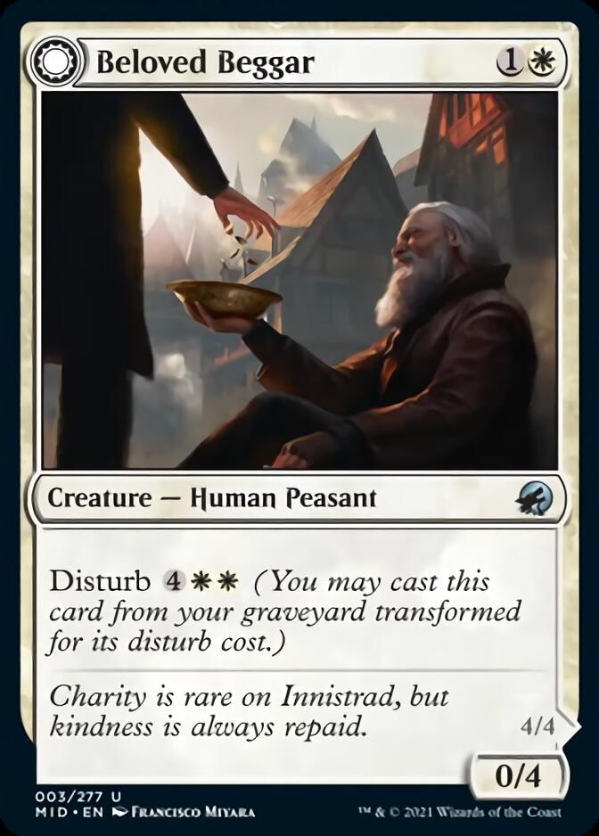 Beloved Beggar // Generous Soul [Innistrad: Midnight Hunt] | I Want That Stuff Brandon