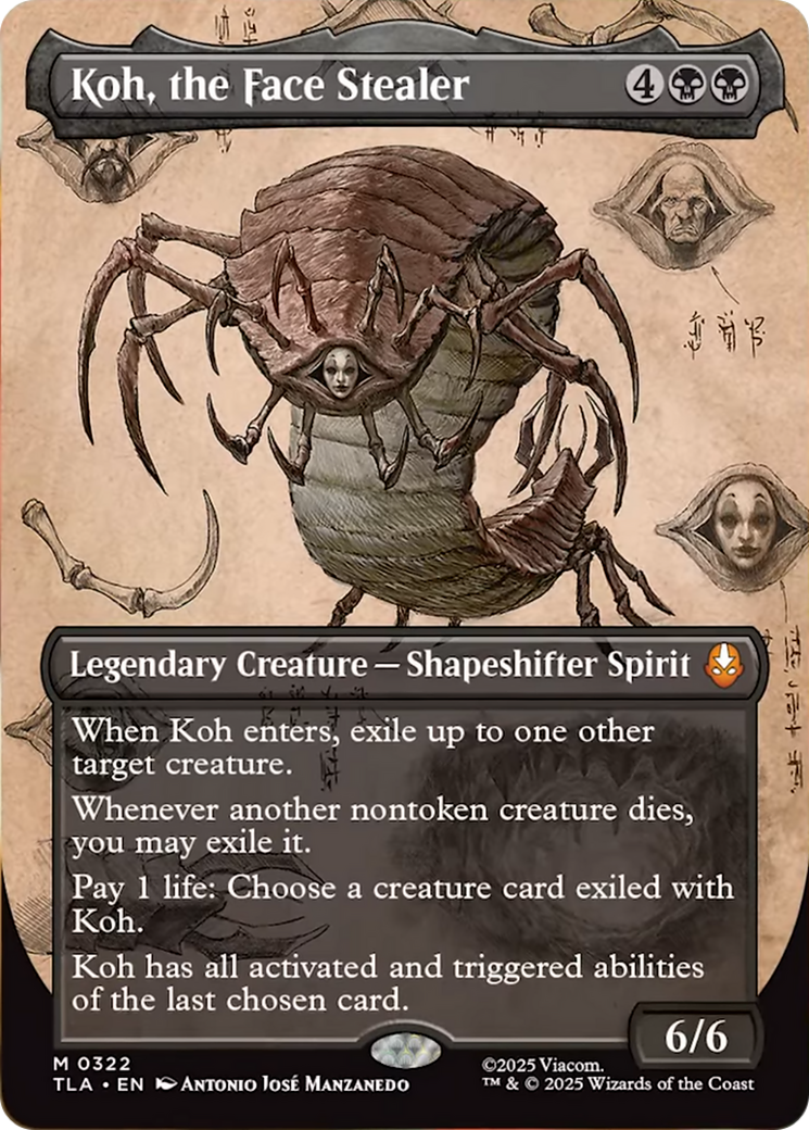 Koh, the Face Stealer (Borderless) [Avatar: The Last Airbender] | I Want That Stuff Brandon