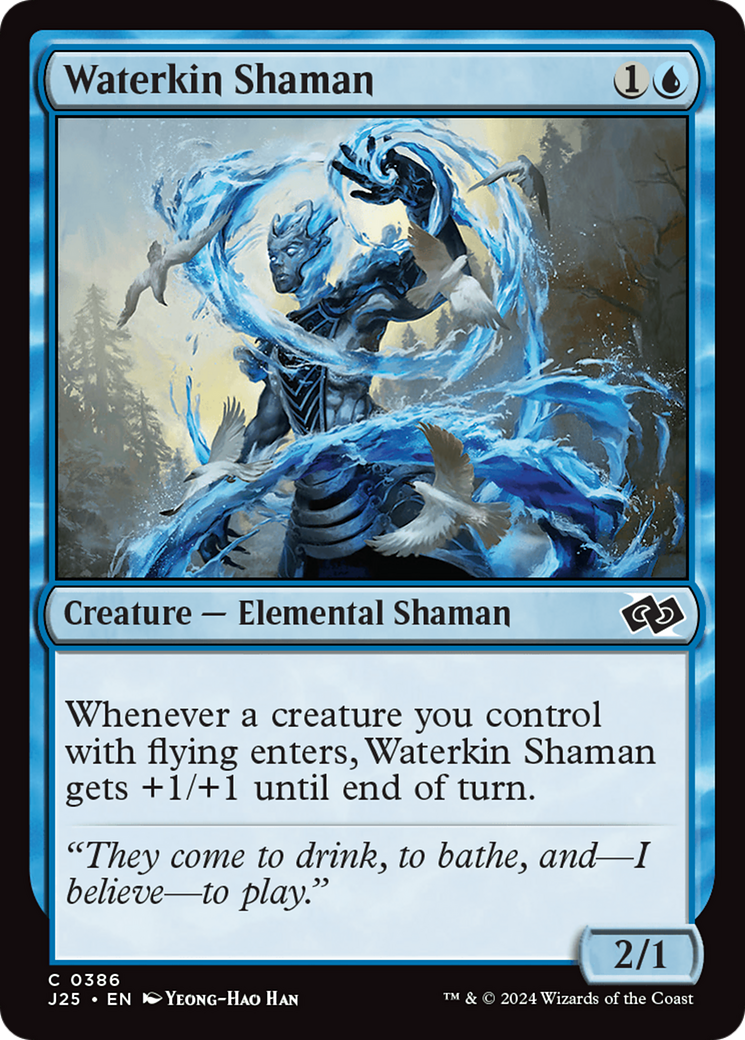 Waterkin Shaman [Foundations Jumpstart] | I Want That Stuff Brandon