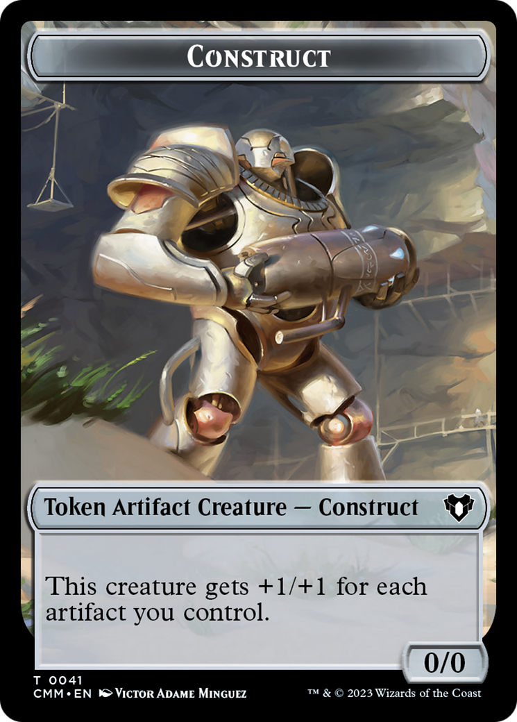 Construct Token (41) [Commander Masters Tokens] | I Want That Stuff Brandon