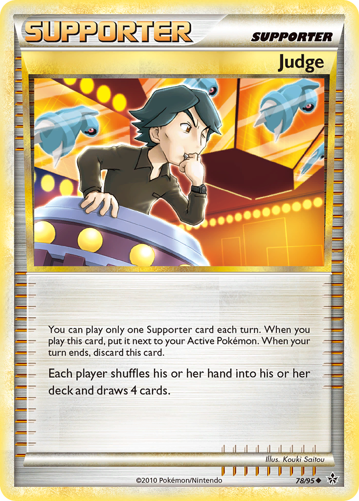 Judge (78/95) [HeartGold & SoulSilver: Unleashed] | I Want That Stuff Brandon