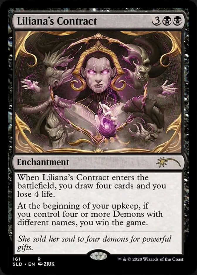 Liliana's Contract [Secret Lair Drop Series] | I Want That Stuff Brandon