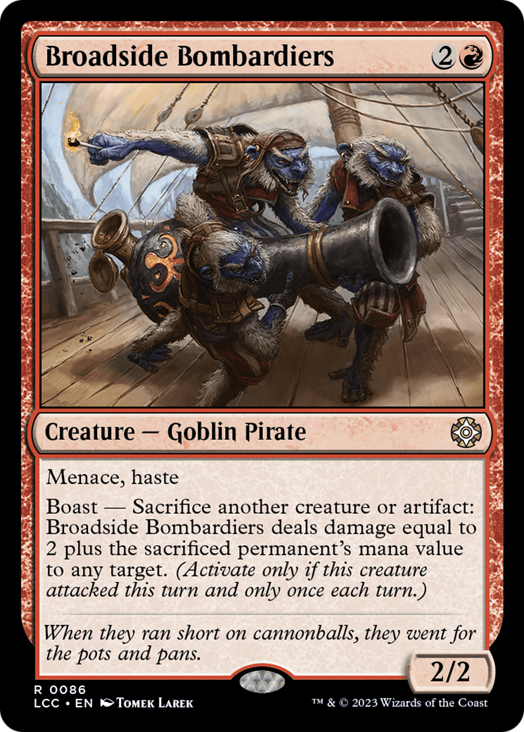 Broadside Bombardiers [The Lost Caverns of Ixalan Commander] | I Want That Stuff Brandon