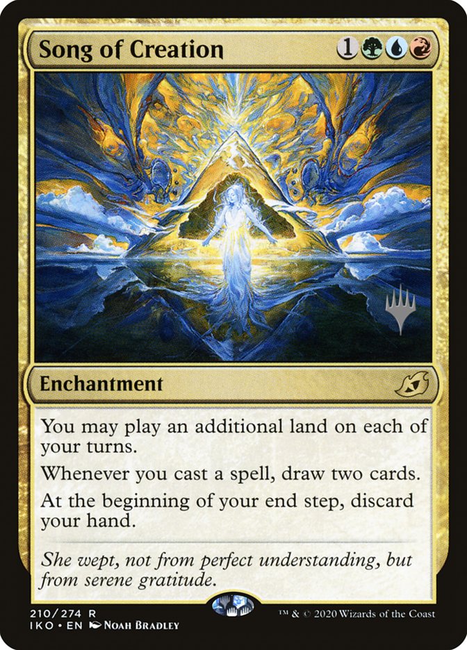 Song of Creation (Promo Pack) [Ikoria: Lair of Behemoths Promos] | I Want That Stuff Brandon