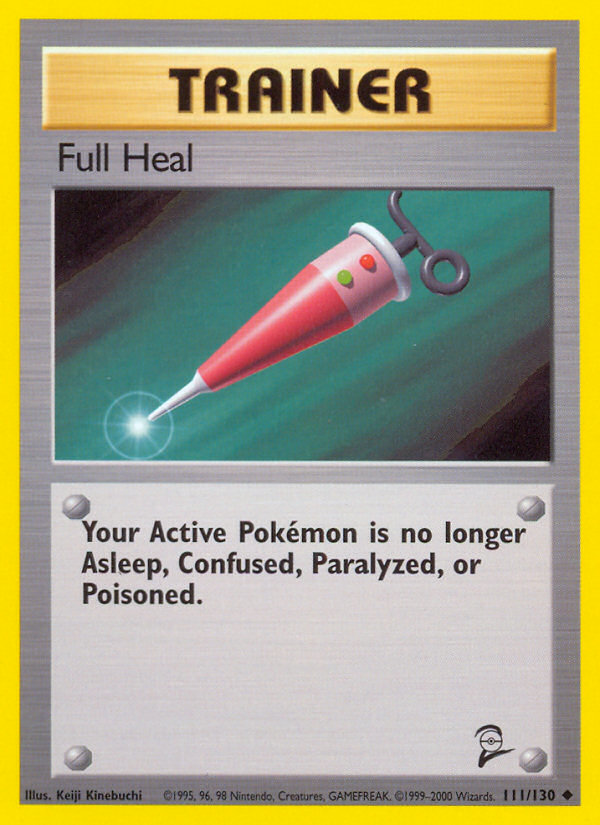 Full Heal (111/130) [Base Set 2] | I Want That Stuff Brandon