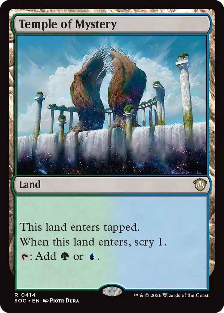 Temple of Mystery [Secrets of Strixhaven Commander] | I Want That Stuff Brandon