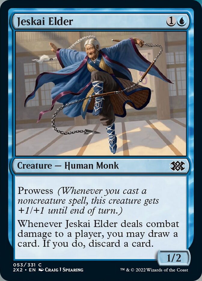 Jeskai Elder [Double Masters 2022] | I Want That Stuff Brandon